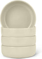 Amazon Basics Glazed Stoneware Bowls, 4-Piece Set, Microwave and Dishwasher-Safe by AmazonBasics