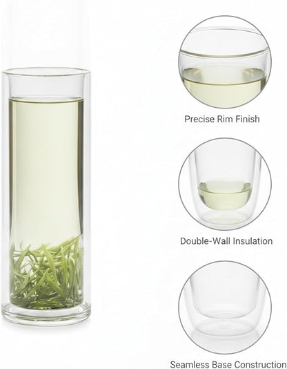 Double Wall Borosilicate Glass Mug - Image 6