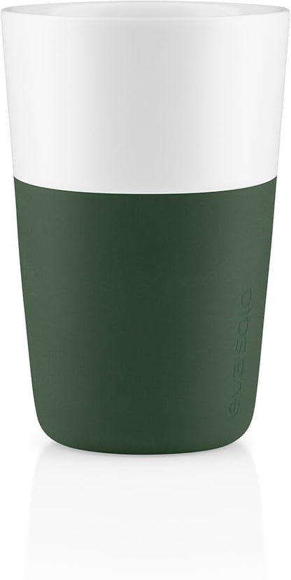 Eva Solo | 2 Latte Tumbler Mugs | 12 oz Porcelain Coffee Cup Tumblers - Image 3