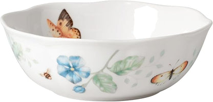 Lenox Butterfly Meadow All-Purpose Bowl, Salad Bowl | Dishwasher safe | by Lenox