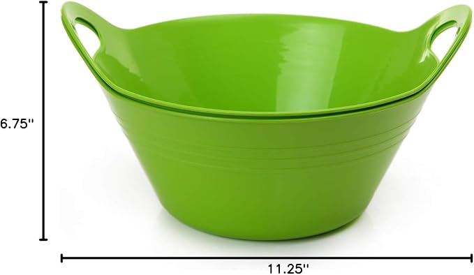 Mintra Home Plastic Bowls with Handles - Image 6