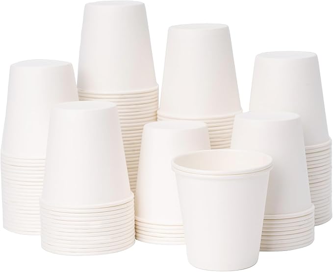YEEHAW 3 oz 300 Pack Small White Disposable Paper Cups | by YEEHAW