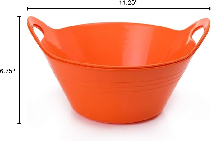 Mintra Home Plastic Bowls with Handles - Image 6