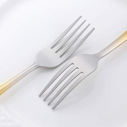 12 Pieces Dinner Fork, Stainless Steel Silverware Forks, 7.1 Inches Metal Fork - Image 6
