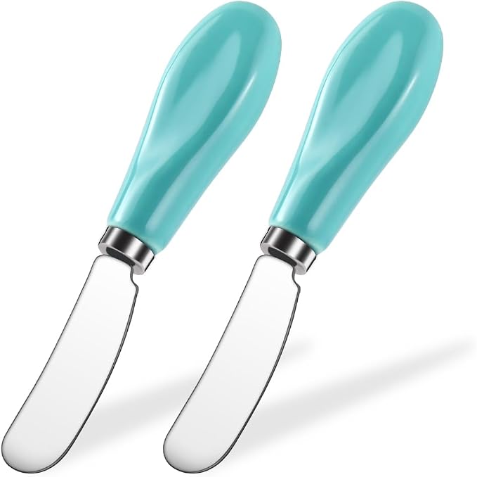 Stainless Steel Butter Spreader Knife 2 Pack by AISBUGUR