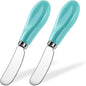 Stainless Steel Butter Spreader Knife 2 Pack by AISBUGUR