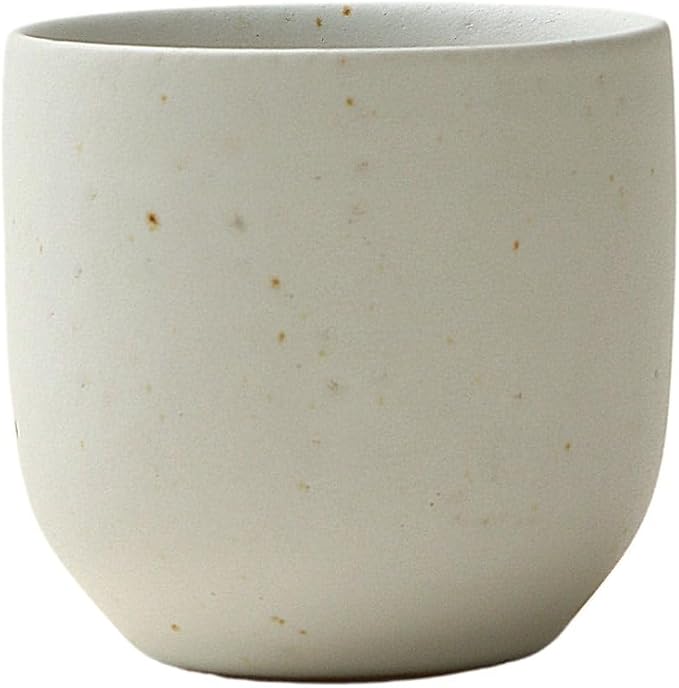 Calming Minimalist 7.8oz Matte Speckled Ceramic Cup by Unknown