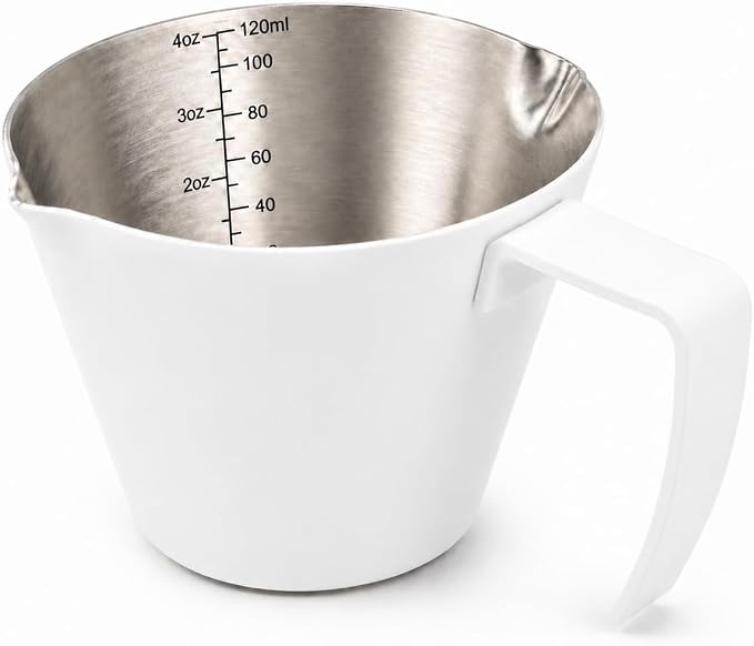 2Pc Espresso Measuring Cups, Double Spouts Stainless Steel - Image 8