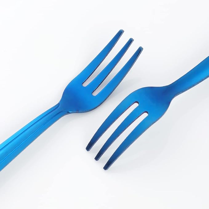 Oyster Fork Set of 12, 5.4 Inch Stainless Steel Cocktail Forks, 3 Tines Mini - Image 5