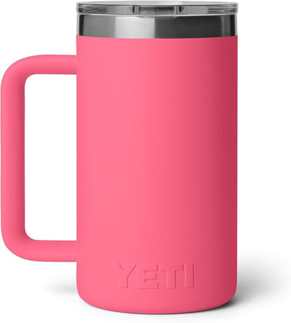 YETI Rambler 24 oz Ceramic Lined Stackable Mug 2.0, Vacuum Insulated, Stainless - Image 3