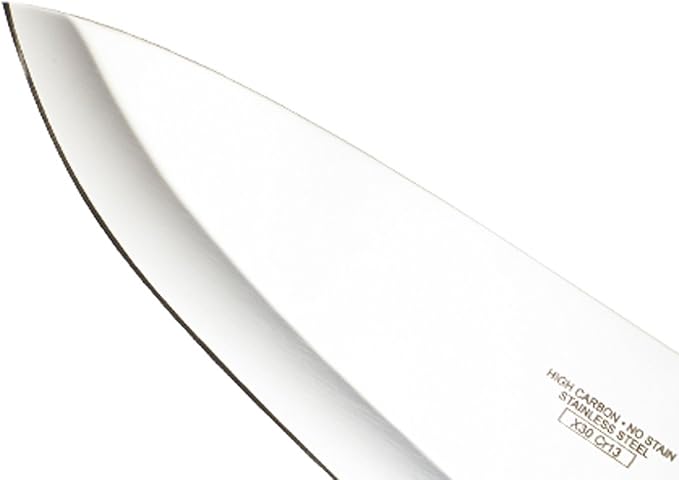 Mercer Culinary M18000 Millennia Black Handle, 8-Inch Wide Hollow Ground - Image 2