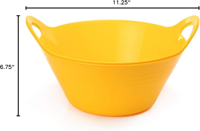 Mintra Home Plastic Bowls with Handles - Image 6