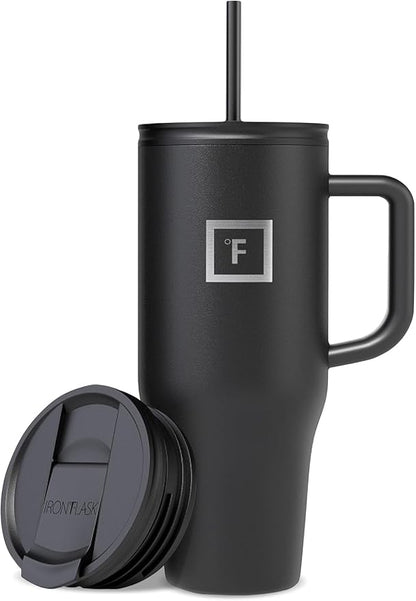 IRON °FLASK 32 oz Co-Pilot Insulated Travel Mug | Insulated Travel Mug by IronFlask