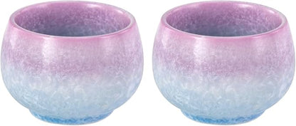 KAMMAK Japanese Tea Cups, 6.7 Oz Small Handmade Ceramic Teacups, Loose Leaf and by KAMMAK