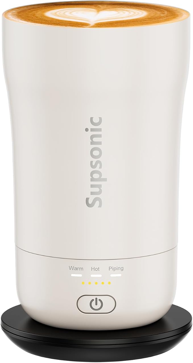Supsonic Heated Coffee Mug, 14oz Smart Constant Temperature Travel Mug | Heat by Supsonic