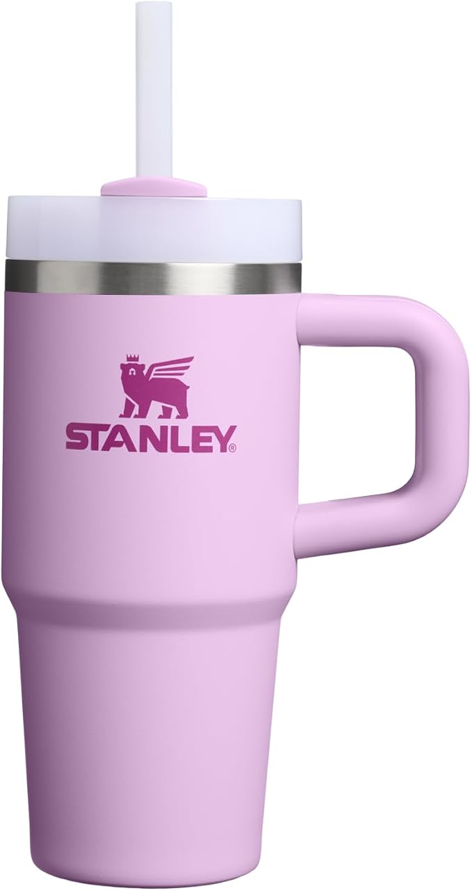 STANLEY Quencher H2.0 Flow State Tumbler, 14 oz, Soft Orchid | Handle and Straw by Unknown