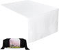 1 Pcs White Sublimation Table Runners Blanks 36 x 72 Inch Polyester White Table by Breling