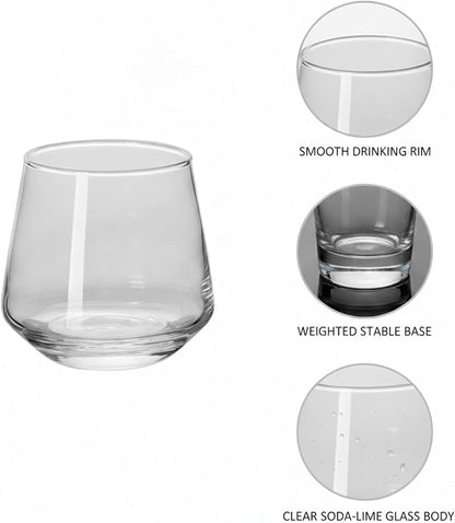 Handleless Highball Glass, 7.8 oz Tall Tumbler - Image 6