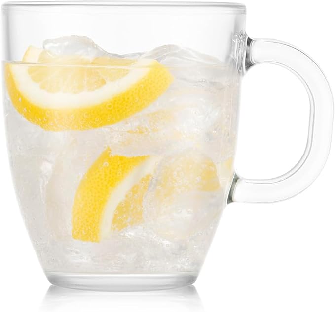 Bodum 12oz Bistro Coffee Mug Single-Wall Tempered Glass, 8 Pack - Image 3