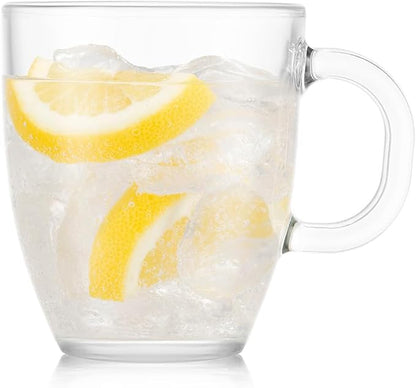 Bodum 12oz Bistro Coffee Mug Single-Wall Tempered Glass, 2 Pack - Image 3