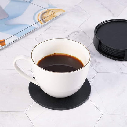 6 Packs PU Leather Coasters for Drinks - Image 6