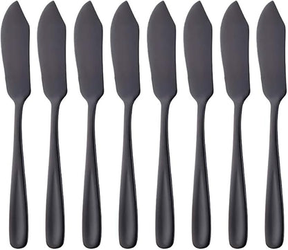 Buyer Star Cheese Butter Knife, Stainless Steel 18/10 6" Mini Desert Knives by BuyerStar