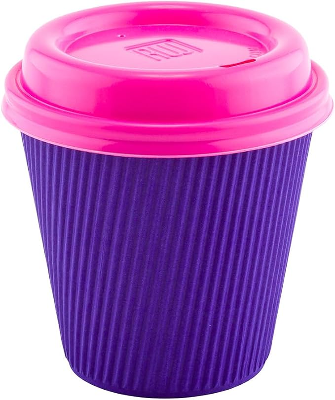 Restaurantware 8 Ounce Double Wall Disposable Coffee Cups, 500 Insulated Royal - Image 12