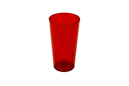 GET 32 oz Red Plastic Tumbler by GET