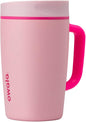 Owala SmoothSip Slider Stainless Steel Insulated Travel Mug by Unknown