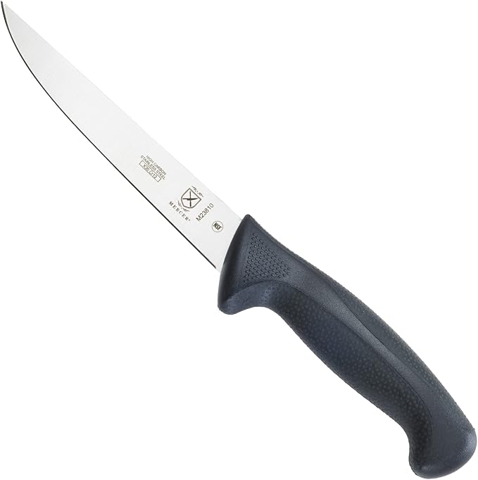 Mercer Culinary M23810 Millennia Black Handle, 6-Inch Wide, Boning Knife by MercerCulinary