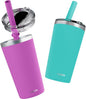 CUPKIN Toddler Tumblers, The Original 12 oz Stackable Stainless Steel Cups by CUPKIN