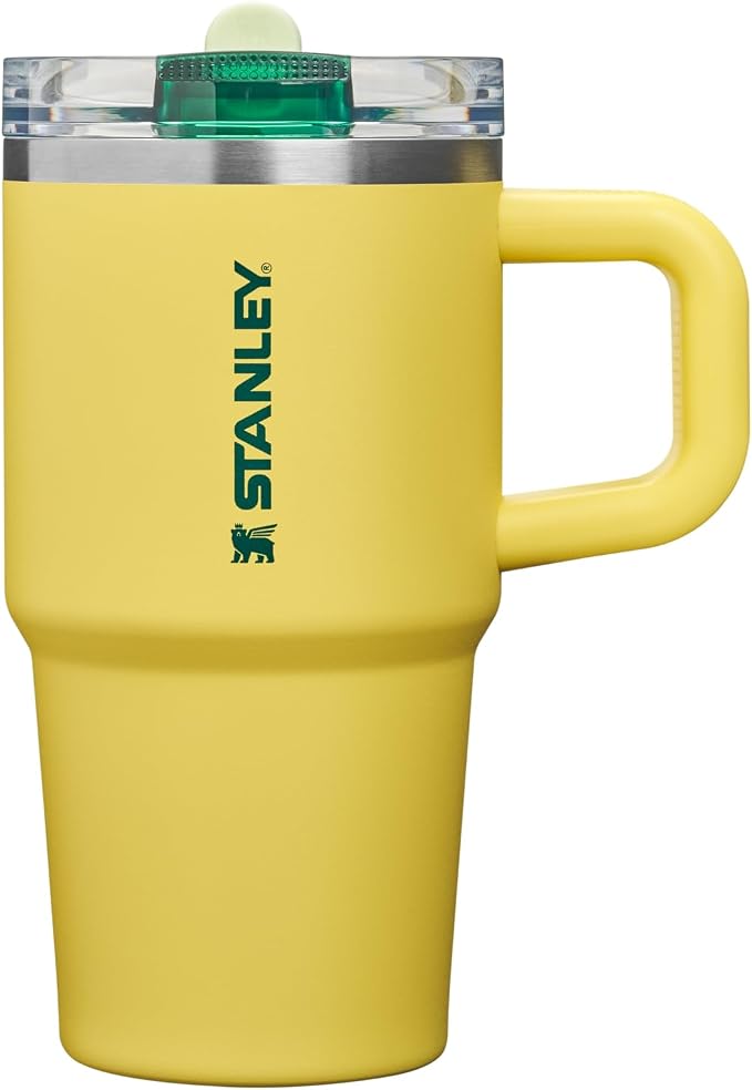 STANLEY Quencher ProTour Flipstraw Tumbler, 20 oz, Daffodil Emerald | Built-In by Unknown