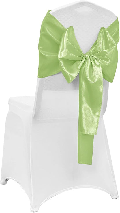 4-Pack Green Satin Table Runner 12 x 108 Inch Long Bright and Smooth Silk - Image 6