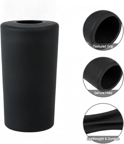 1 Pack Silicone Cup Sleeve for Handleless Mugs, Textured Grip Cover for - Image 6