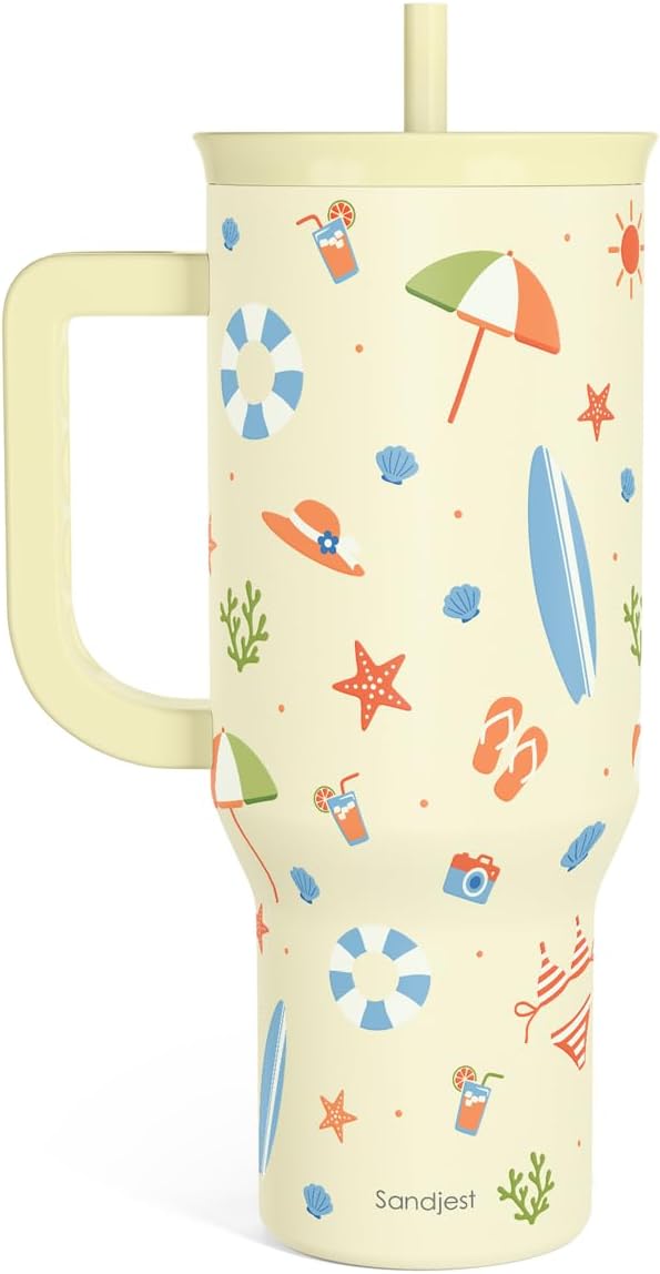 SANDJEST Beach 40oz Tumbler by SANDJEST