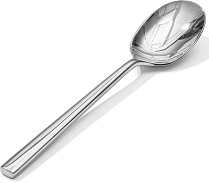 12 Piece Dinner Spoons Set, Stainless Steel Spoons | Forged Stainless Steel by KINGSTONE