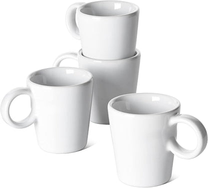 LE TAUCI 3 oz Espresso Cups, Ceramic Demitasse Cup, Mini Coffee Mugs by LETAUCI