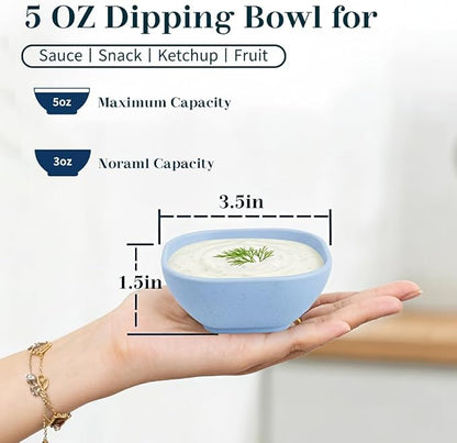 Soy Sauce Dish 5 OZ, Small Bowls - Image 2