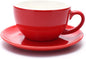 Coffeezone Ceramic Latte Art Cup and Saucer by Coffeezone