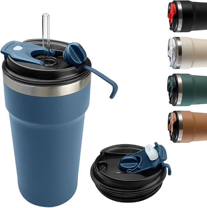 SPLMIFA Travel Coffee Mugs Leak-Proof, Reusable Coffee Cups by SPLMIFA