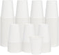 Paper Coffee Cups, 8 oz, 400 Pack | White disposable paper hot coffee cups by ECOEXTRA