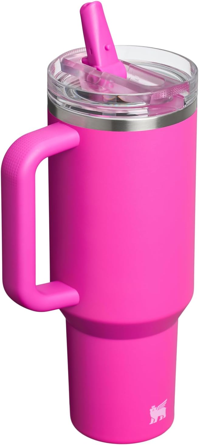 STANLEY Quencher ProTour Flipstraw Tumbler, 40 oz, Violet Blossom | Built-In - Image 3