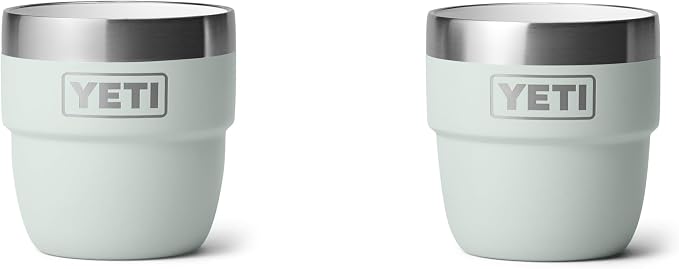 YETI Rambler 4 oz Stackable Cup, Stainless Steel, Vacuum Insulated by YETI