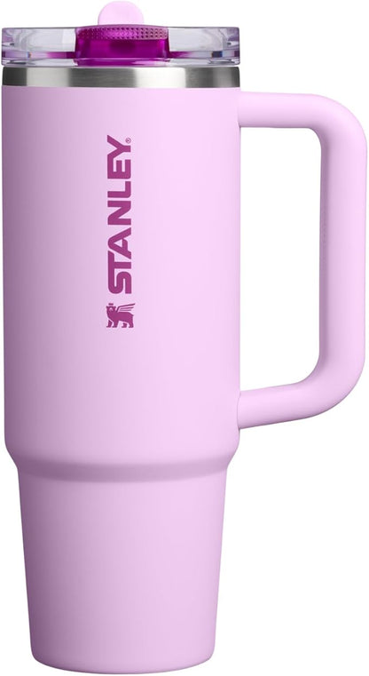 STANLEY Quencher ProTour Flipstraw Tumbler, 30 oz, Soft Orchid | Built-In Straw by Unknown