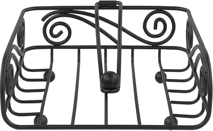 Spectrum Scroll Weighted Napkin Holder by Unknown