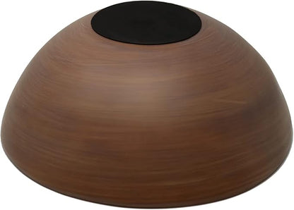 Seraphic 3pc Large Decorative Bowl for Coffee Table Decor, Kitchen, Dining Room Centerpieces, Orbs/Balls Included, Light Brown
