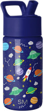Simple Modern Kids Water Bottle & Toddler Cup | 14oz | Space | Insulated by Unknown