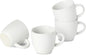 HASENSE Ceramic 3 OZ Espresso Cups, Porcelain Espresso Demitasse Cups Set of 4 by Hasense