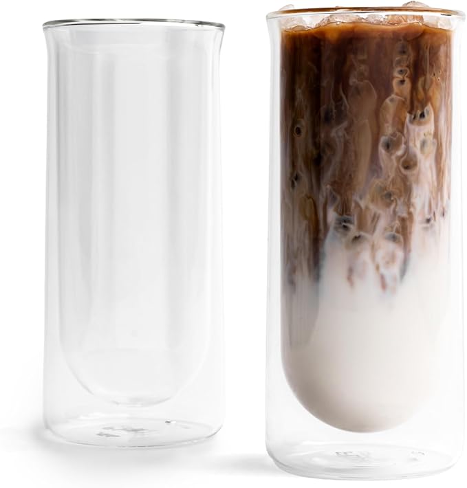 FLUR Iced Coffee Glasses Perfect by FLUR