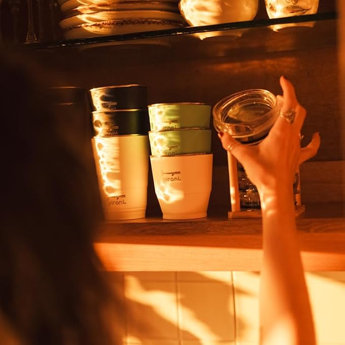 Pirani 10 oz. Insulated Stackable Wine and Whiskey Tumbler - Image 5